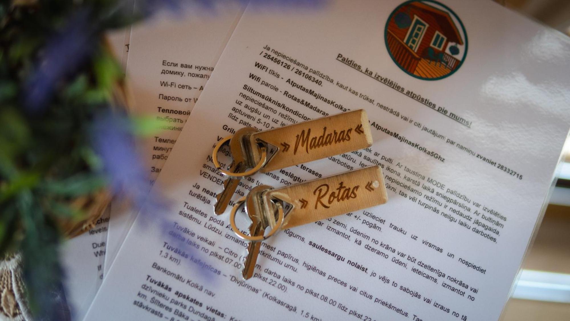 Atputas Majinas Kolka- Madaras Un Rota Villa Kültér fotó